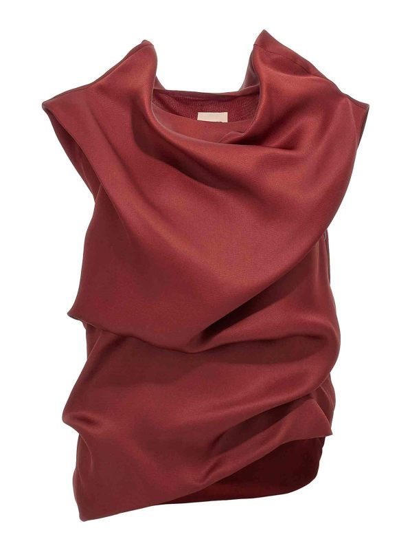 Khaite Top - Rouge Brun