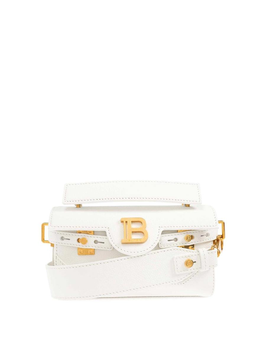 Balmain Sac Bandoulière - Blanc