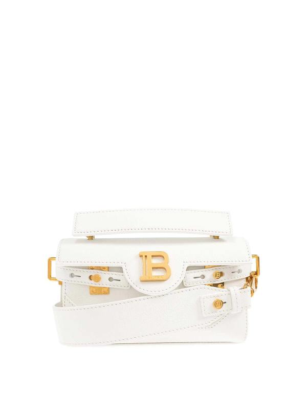 Balmain Sac Bandoulière - Blanc