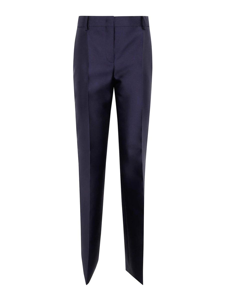 Alberta Ferretti Pantalons Décontractés - Bleu