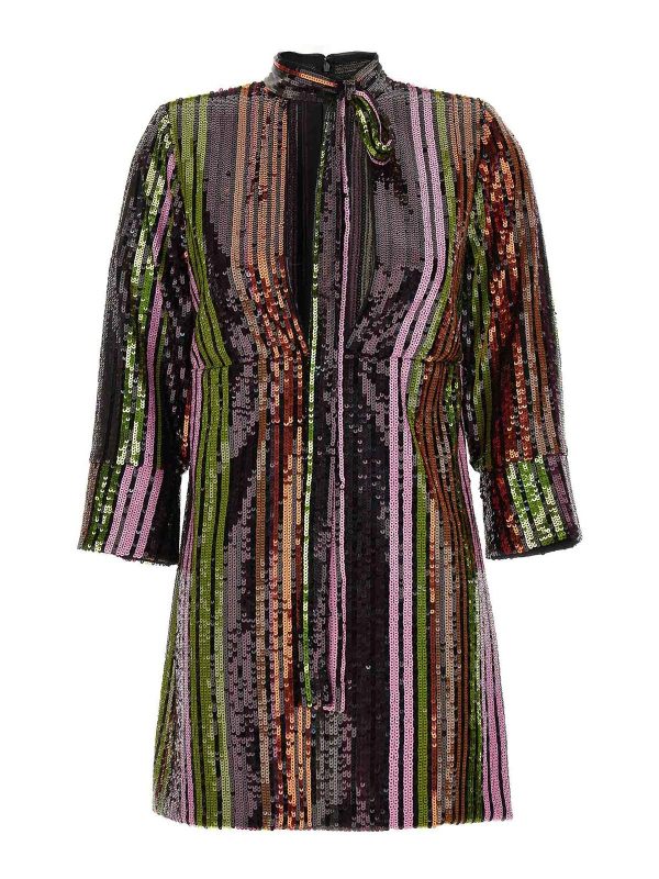 Dsquared2 Robe Au Genou - Multicolore