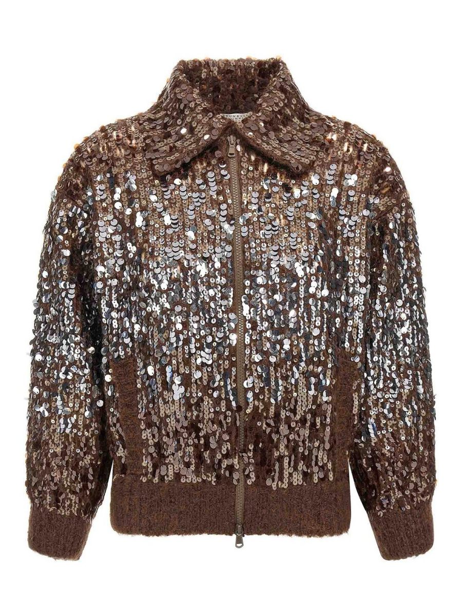 Brunello Cucinelli Cardigan - Marron