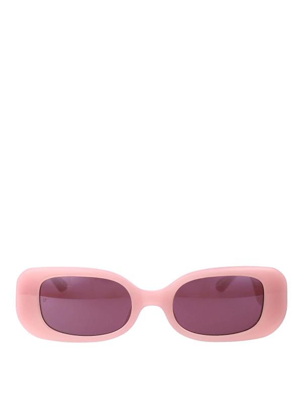 Linda Farrow Lunettes De Soleil - Violet