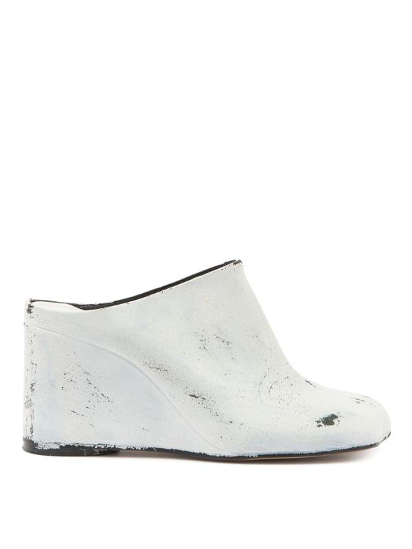 MM6 Maison Margiela Mules - Blanc