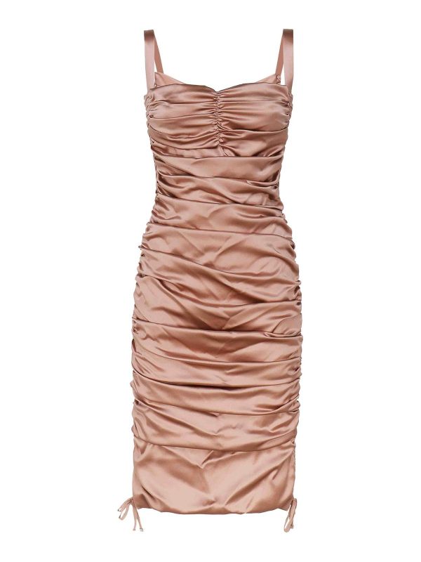 Dolce & Gabbana Maxi Robe - Beige