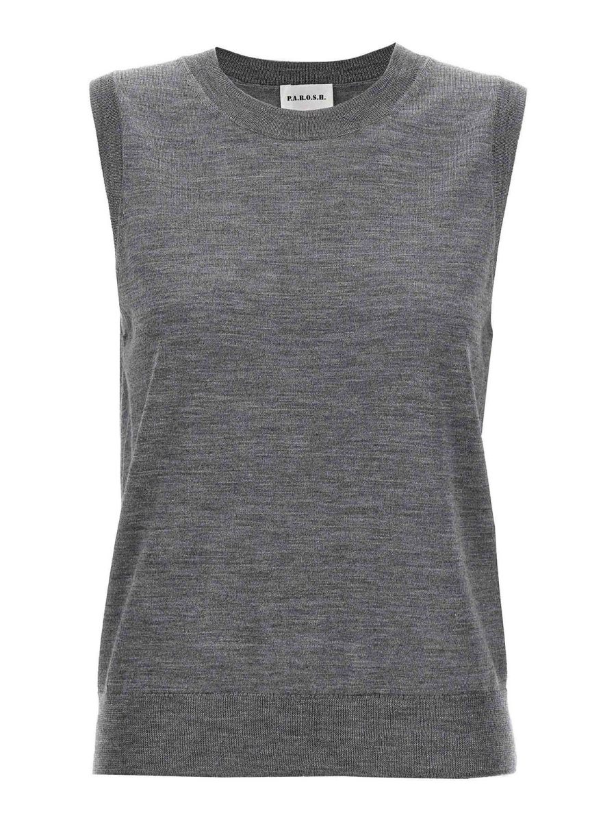 P. A.R. O.S. H. Gilet - Gris