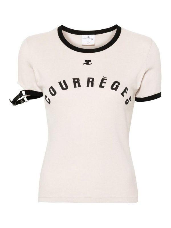 Courreges T-Shirt - Noir