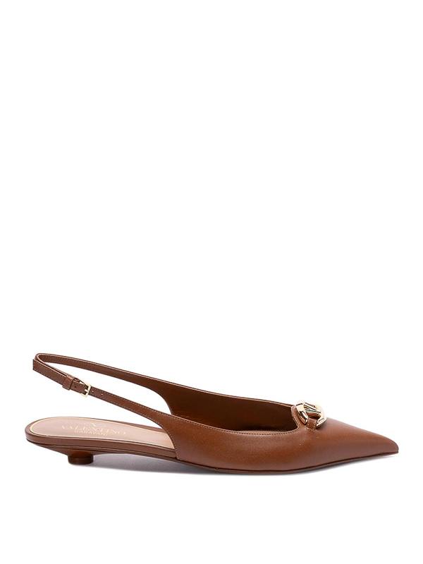 Valentino Garavani Ballerines - Marron