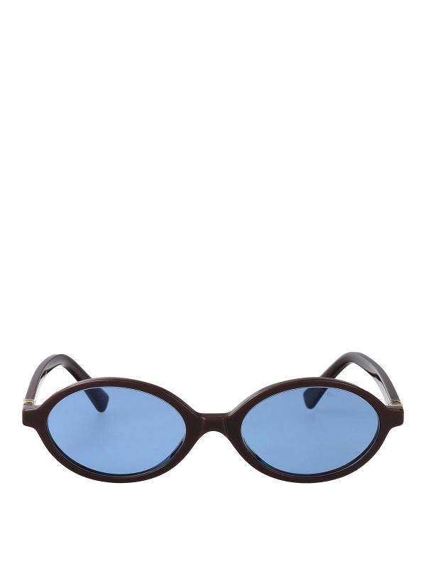 Miu Miu Lunettes De Soleil - Marron