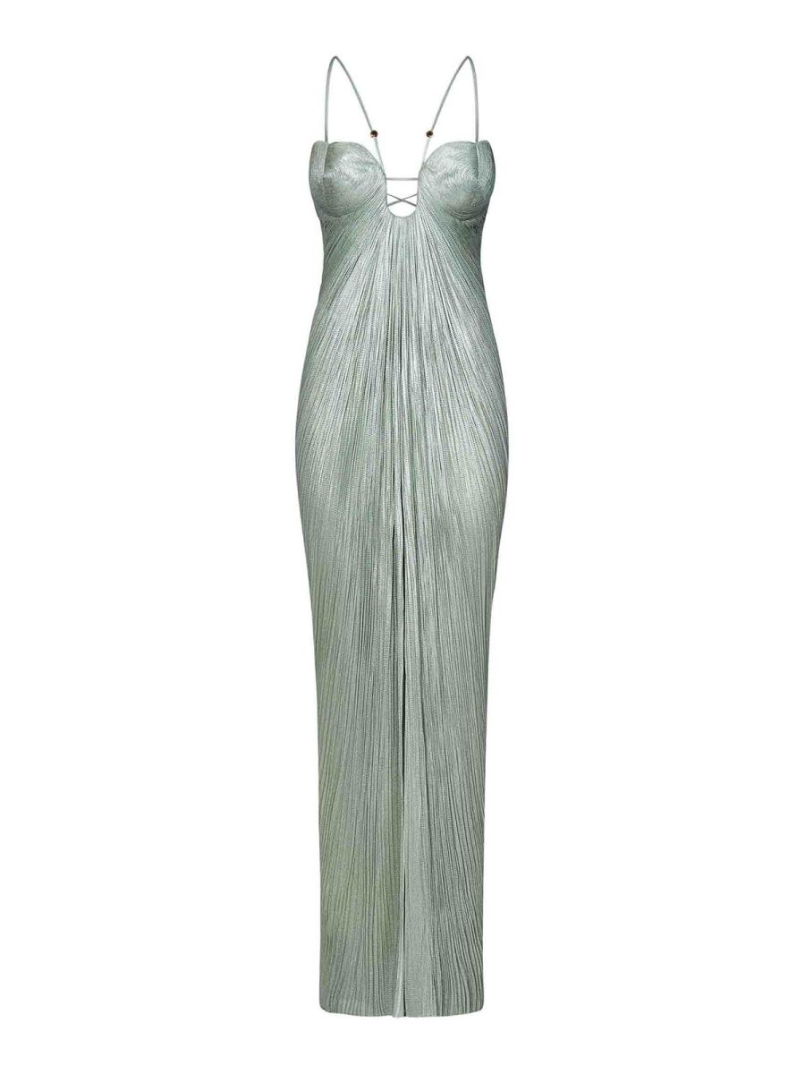Maria Lucia Hohan Maxi Robe - Vert