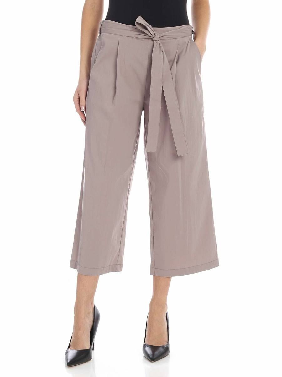 Dkny Pantalons Décontractés - Marron