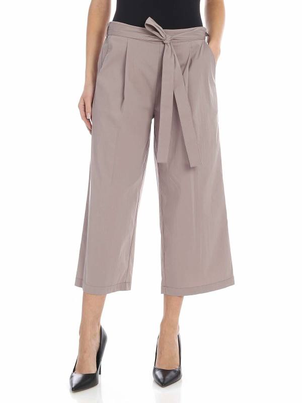 Dkny Pantalons Décontractés - Marron