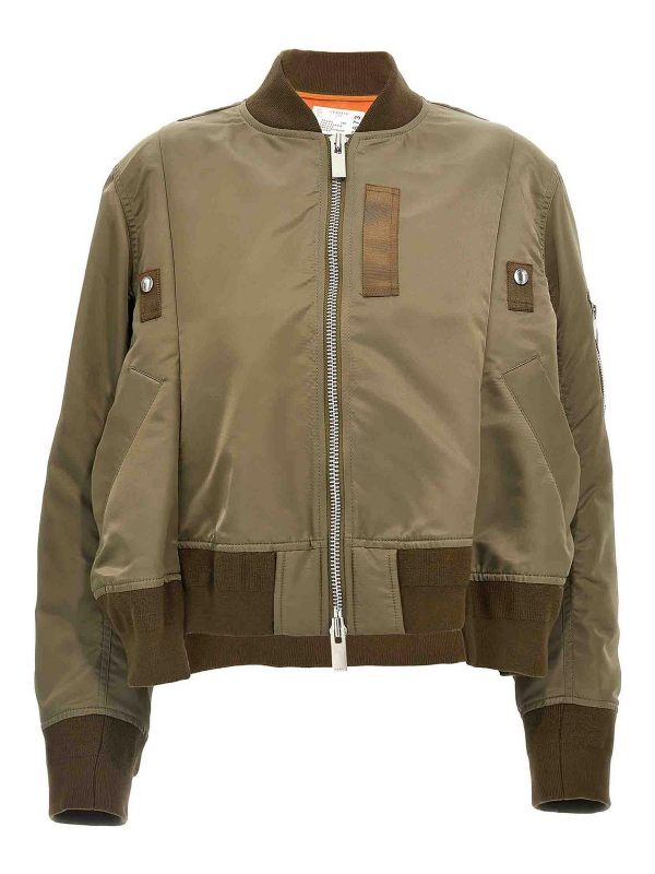 Sacai Blazer - Vert