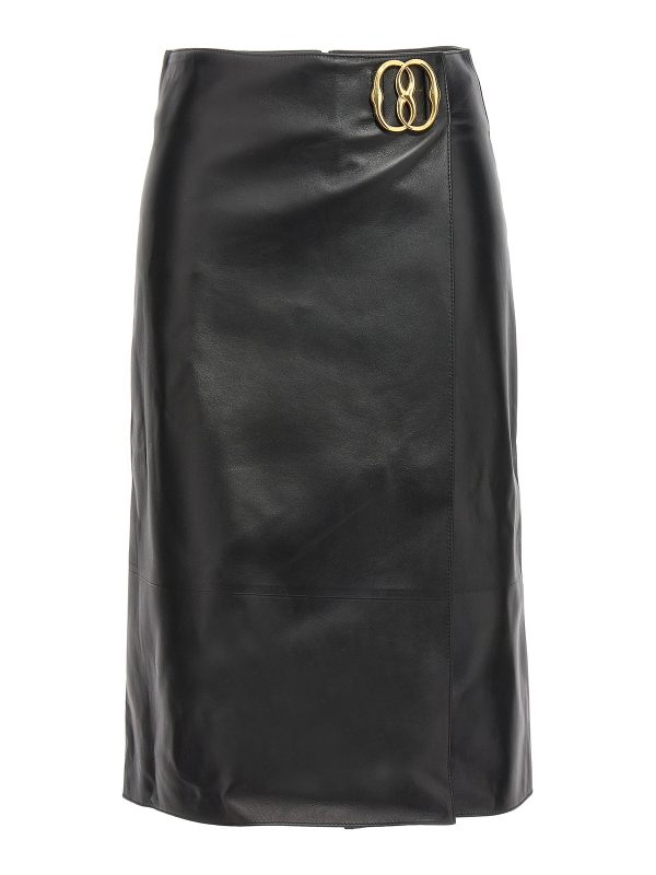 Bally Jupe Midi - Noir