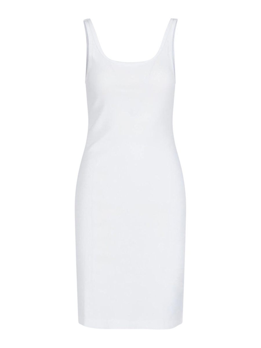 MM6 Maison Margiela Robe Courte - Blanc