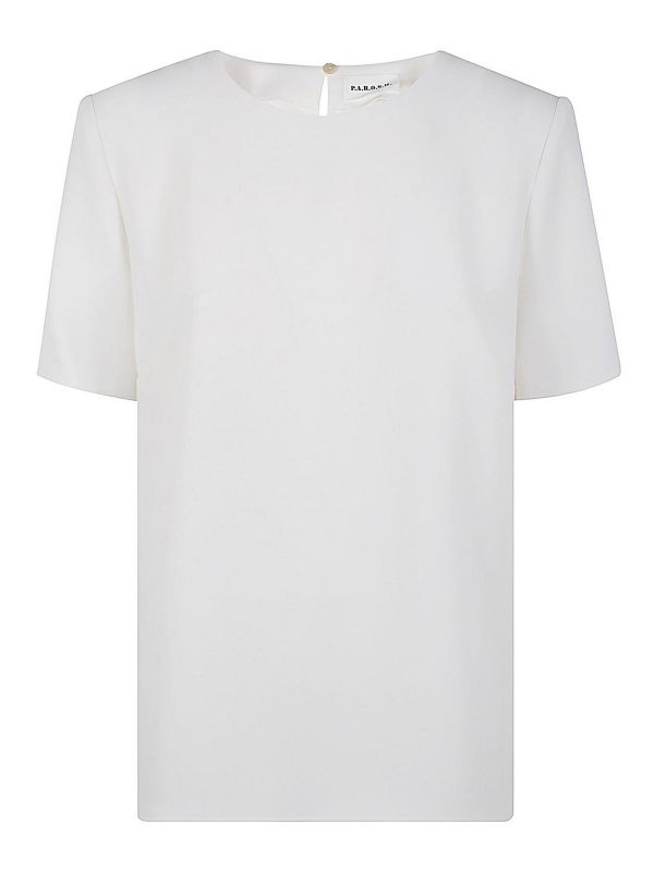 P. A.R. O.S. H. T-Shirt - Blanc