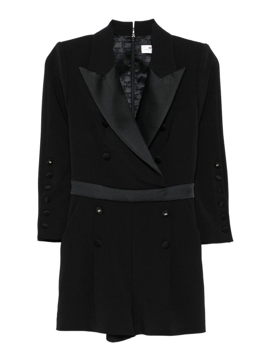 Elisabetta Franchi Combinaison - Noir