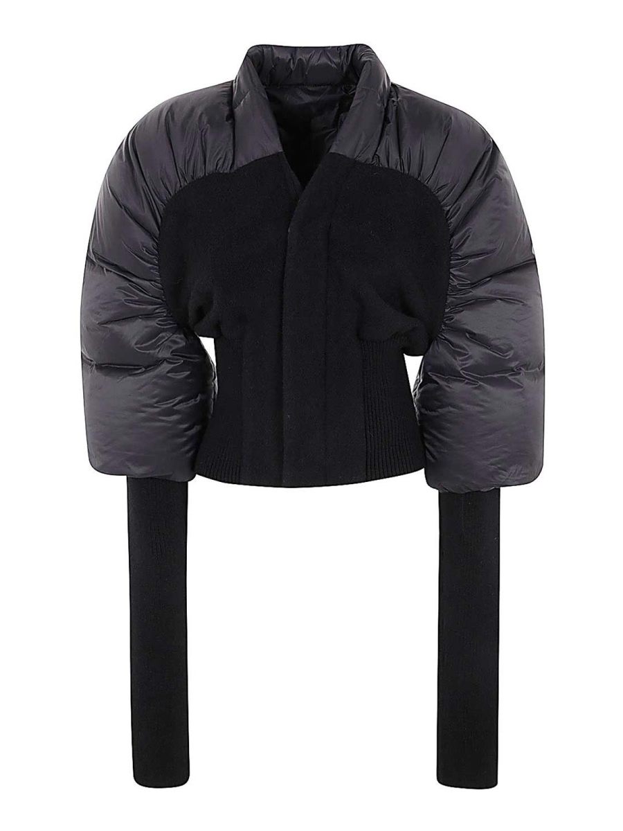 Rick Owens Blouson Rembourré - Noir