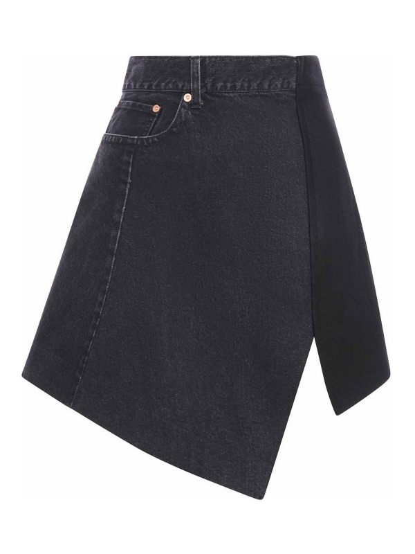 Sacai Jupe Midi - Noir