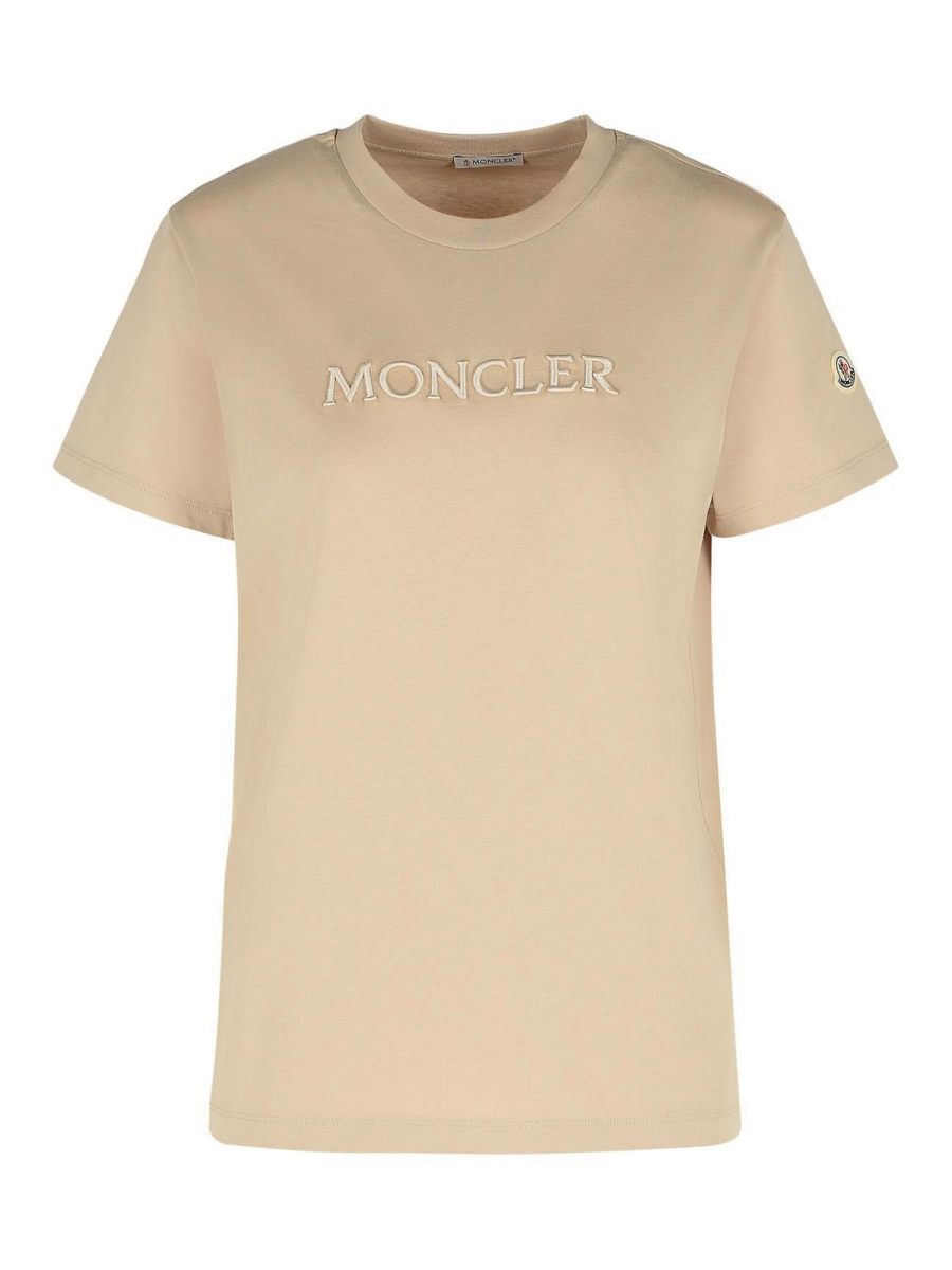 Moncler T-Shirt - Beige