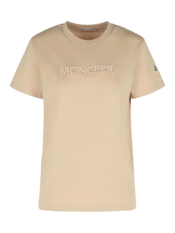 Moncler T-Shirt - Beige