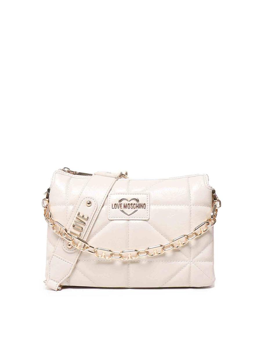Love Moschino Sac Porté Épaule - Blanc