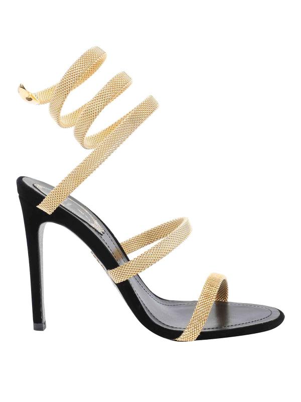 Rene Caovilla Chaussures À Talon - Noir