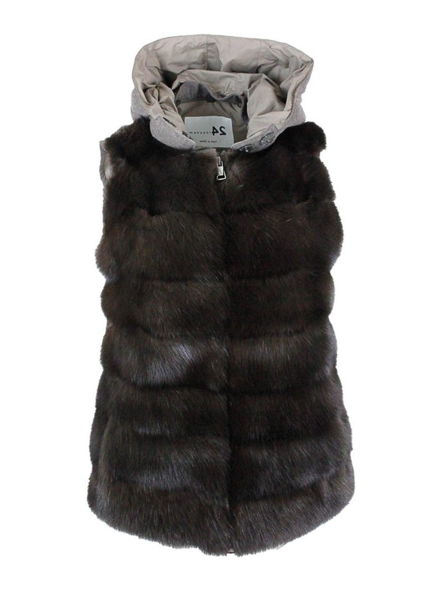 Manzoni24 Blouson Rembourré - Marron