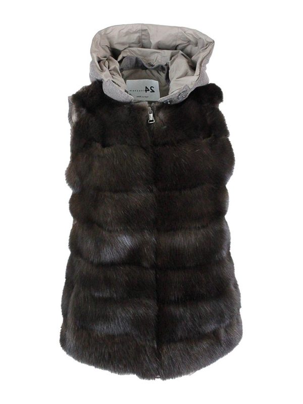 Manzoni24 Blouson Rembourré - Marron