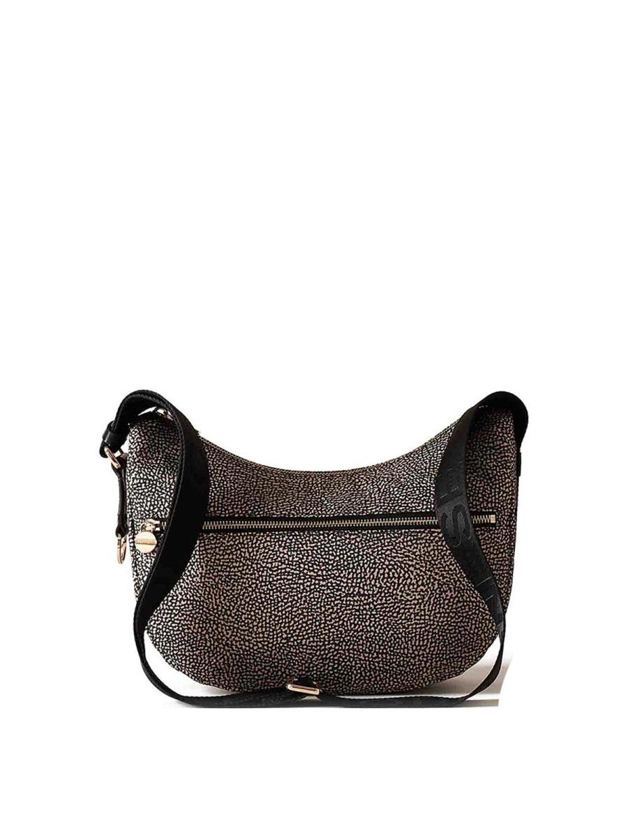 Borbonese Sac Porté Épaule - Noir