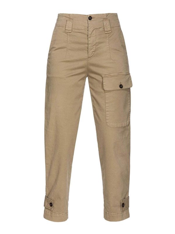 Pinko Pantalons Décontractés - Marron