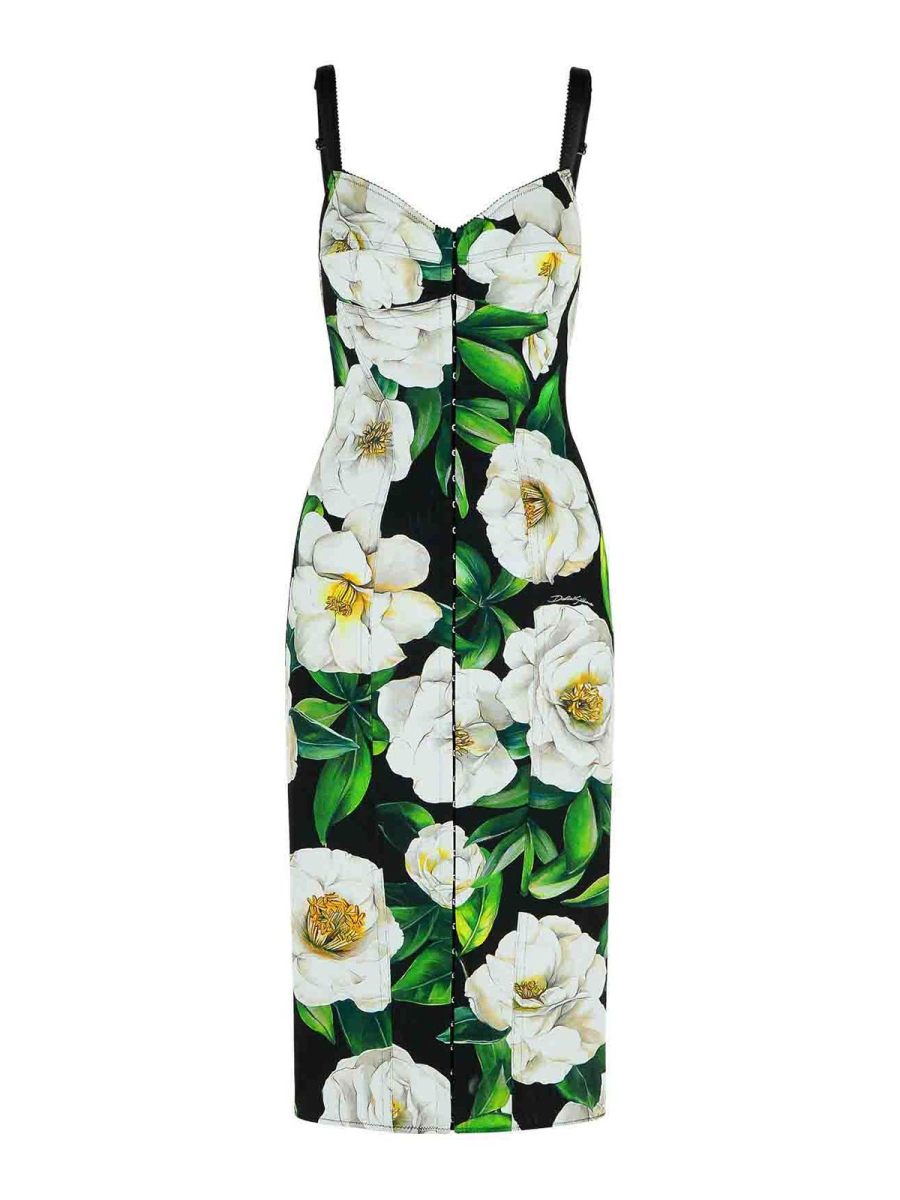 Dolce & Gabbana Robe Au Genou - Noir