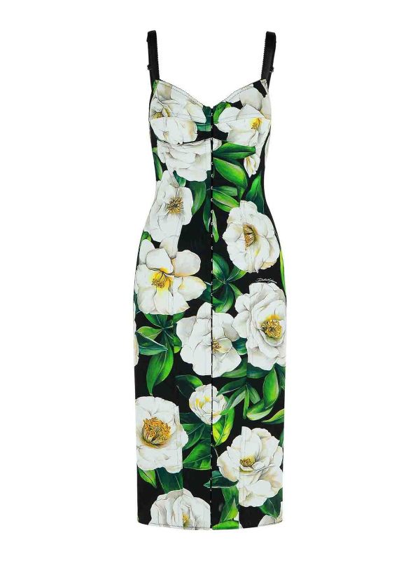 Dolce & Gabbana Robe Au Genou - Noir