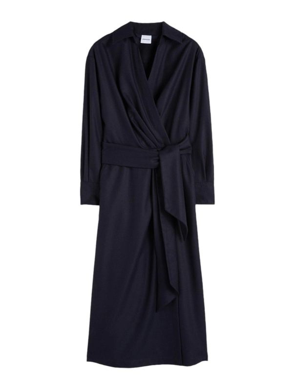 Aspesi Robe Au Genou - Bleu