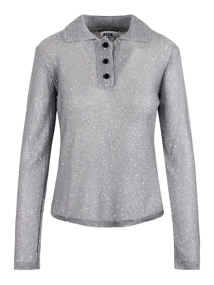 M. S.G. M. Pull Col Bateau - Gris