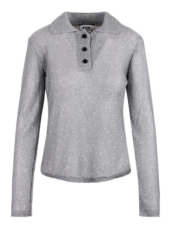 M. S.G. M. Pull Col Bateau - Gris