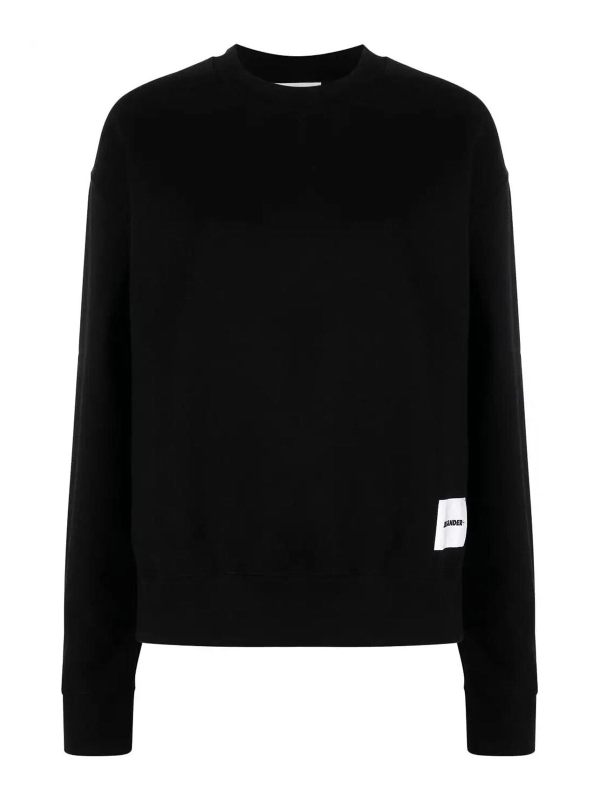 Jil Sander Pull Col Rond - Noir