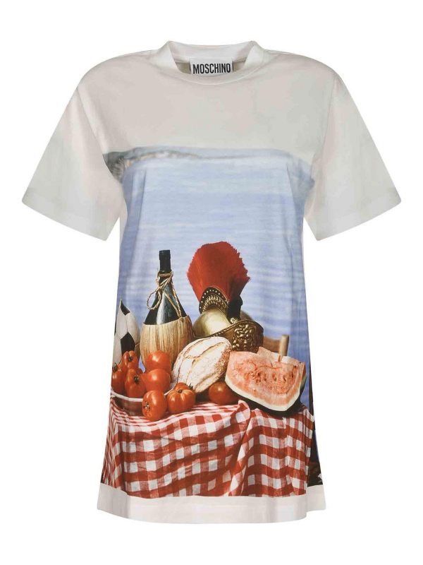 Moschino T-Shirt - Blanc
