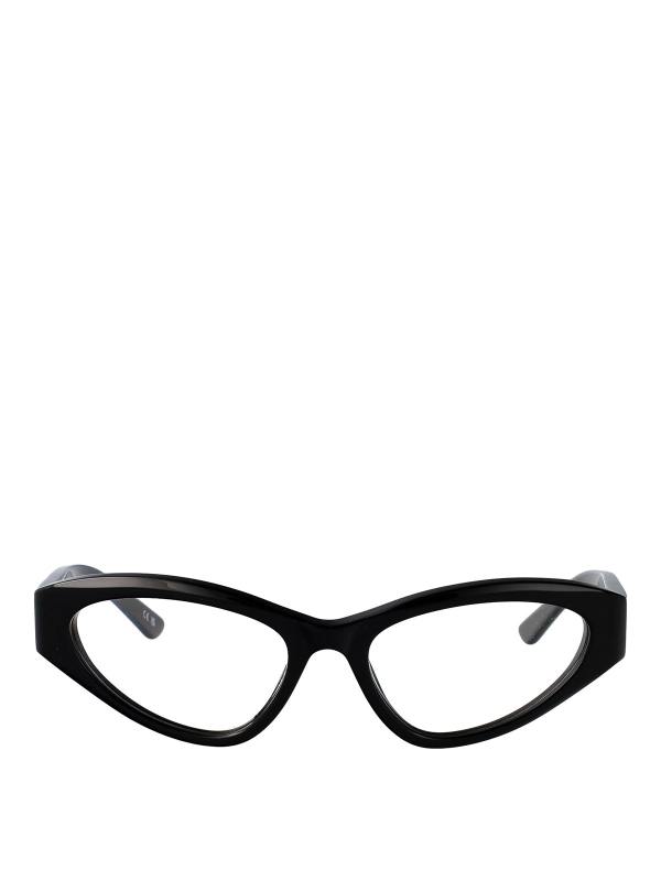 Balenciaga Lunettes De Soleil - Noir