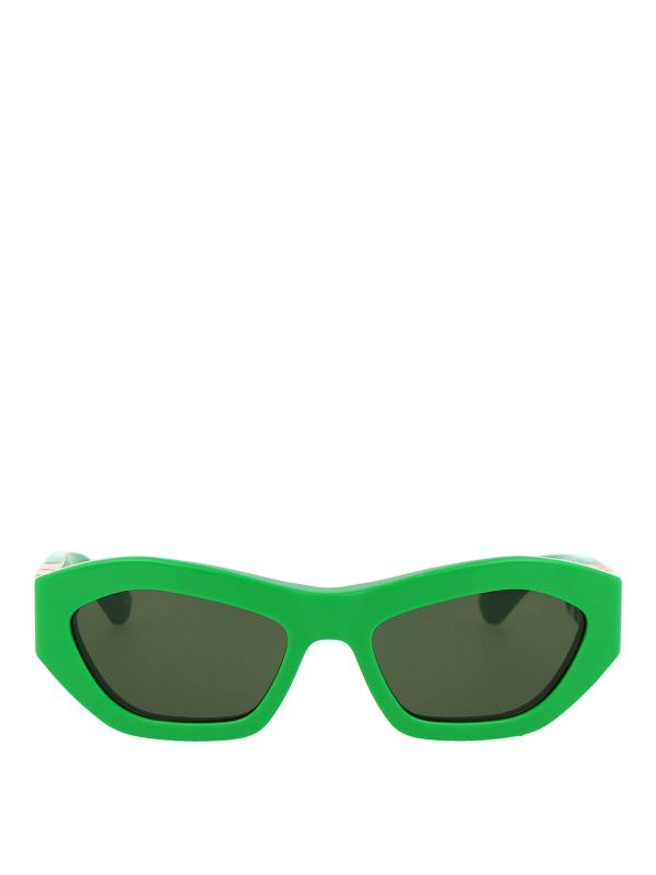 Bottega Veneta Lunettes De Soleil - Vert