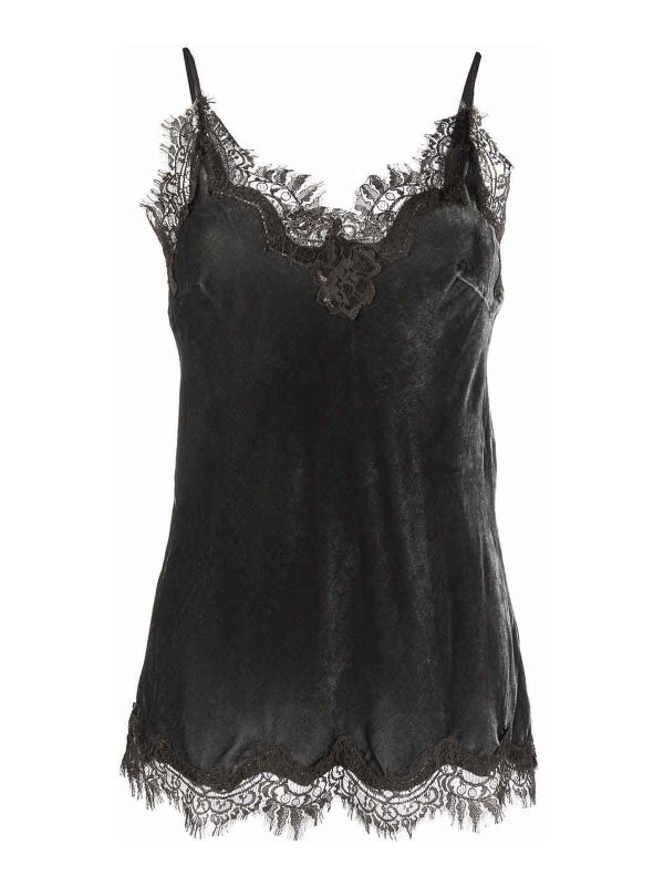 Gold Hawk Top - Gris
