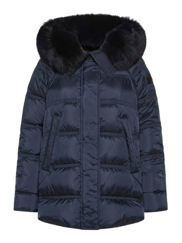 Peuterey Manteau Rembourré - Bleu