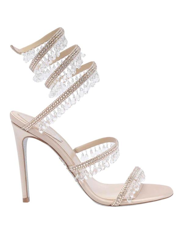 Rene Caovilla Sandales - Beige