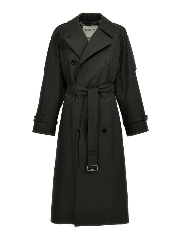 Burberry Manteau Court - Noir