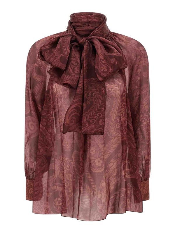Etro Blouse - Rouge Brun