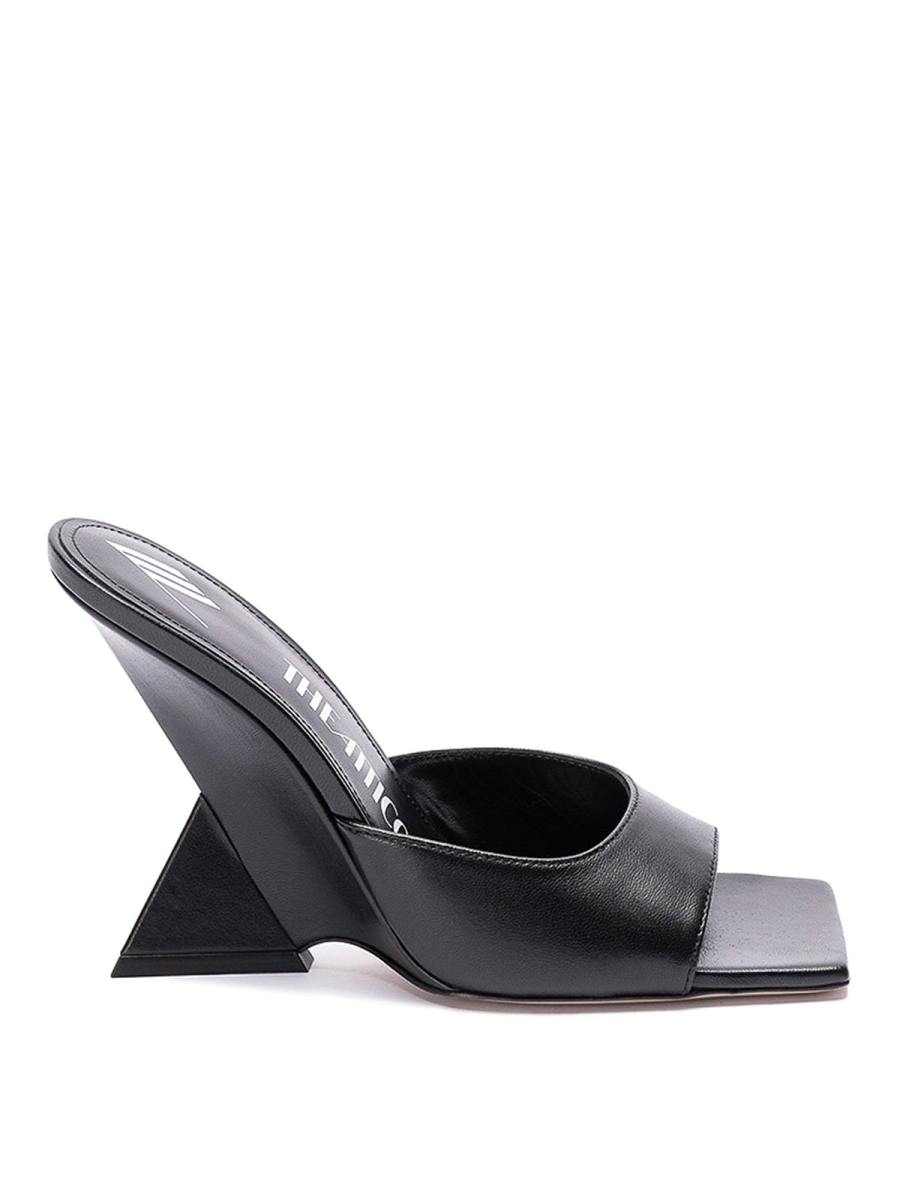 The Attico Mules - Noir