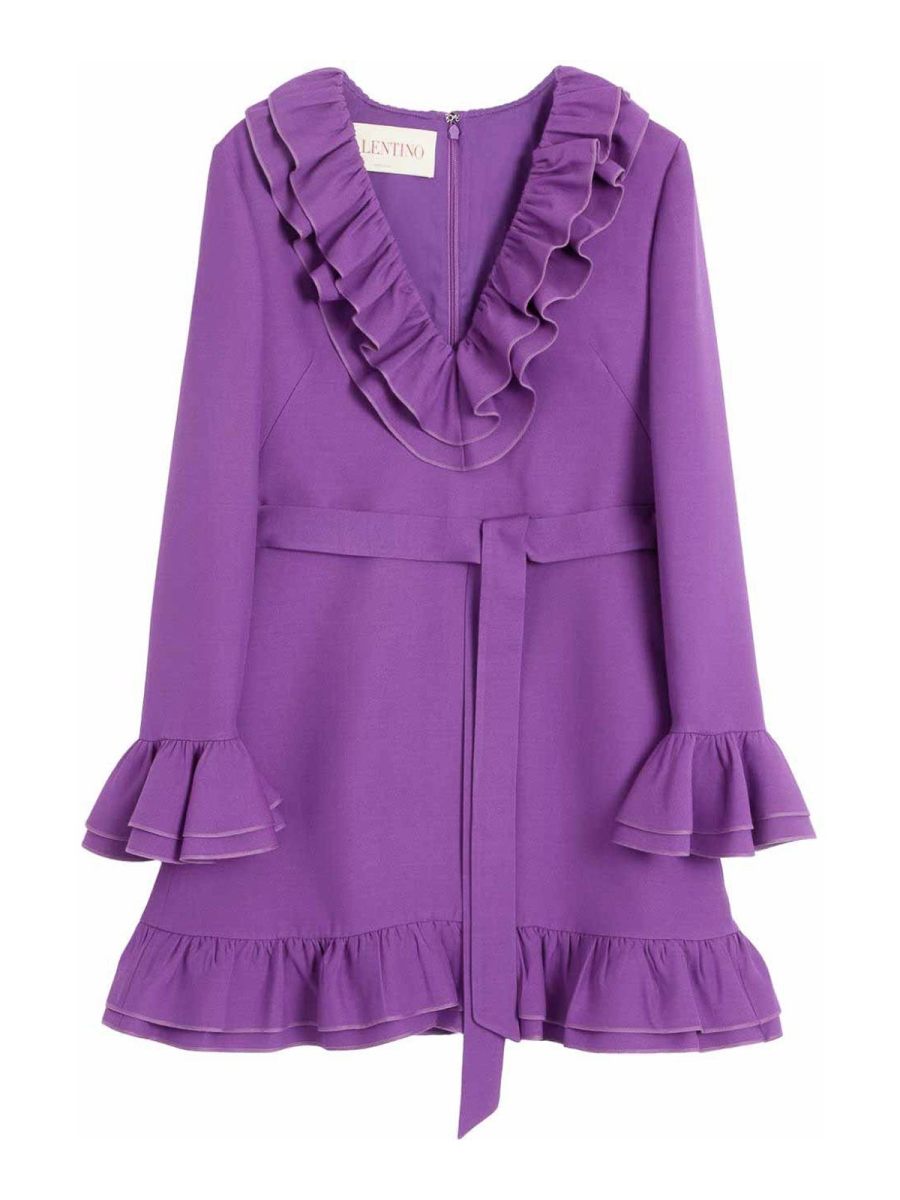 Valentino Garavani Robe Courte - Violet