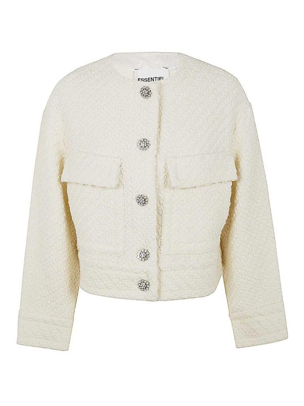 Essentiel Antwerp Veste Casual - Blanc