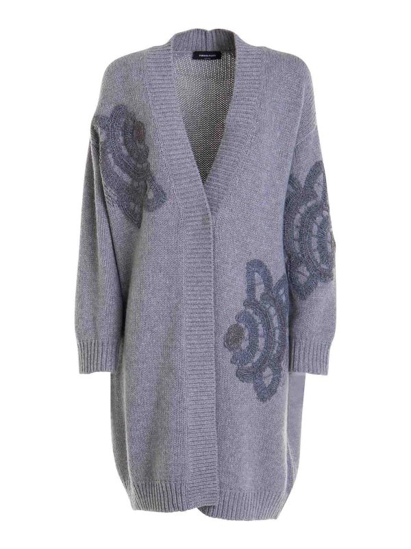Fabiana Filippi Pull Col Rond - Gris