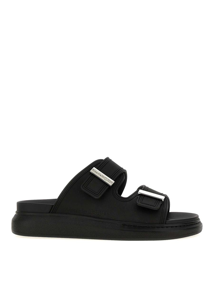Alexander Mcqueen Sandales - Noir